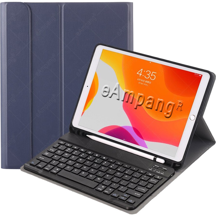 MobaxAksesuar Apple iPad 10.5" Air 3 Kılıf Kablosuz Klavyeli Kılıf Mobax A2152 A2123 A2153 A2154 - Lacivert - iP Air 3 10.5 Tablet Kılıfı Fiyatı