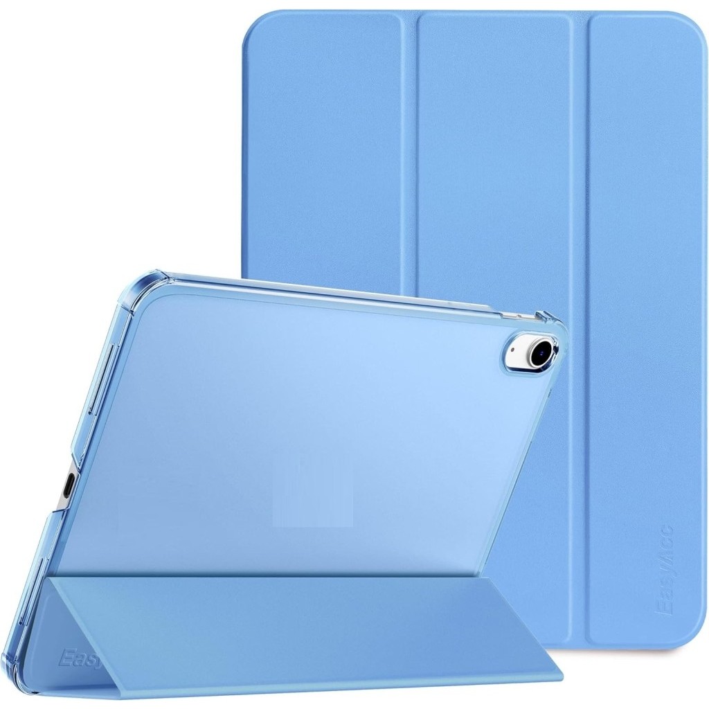 MobaxAksesuar Apple iPad 11.Nesil A16 11inç/10.Nesil 10.9inç Kılıf PU Deri Smart Standlı Case - iP 11/10.Nesil A16 - Turkuaz Tablet Kılıfı Fiyatı