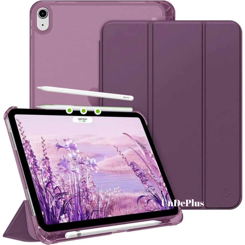MobaxAksesuar Apple iPad Air 11inç M2/M3 Air 4/5.Nesil 10.9 Kılıf PU Deri Smart Standlı Case 2025-2024 Flip - Mor - iP Air 11inç/Air4/5 Flip Tablet Kılıfı Fiyatı