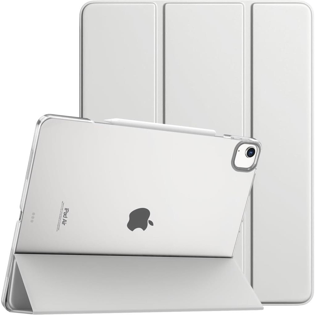 MobaxAksesuar Apple iPad Air 13inç M2/M3 Kılıf PU Deri Smart Standlı Case A2898 A2899 A2900 - Gri - iP Air 13inç Tablet Kılıfı Fiyatı