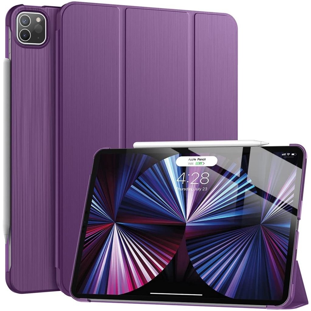MobaxAksesuar Apple iPad Air 13inç M2/M3 Kılıf PU Deri Smart Standlı Case A2898 A2899 A2900 - Mor - iP Air 13inç Tablet Kılıfı Fiyatı