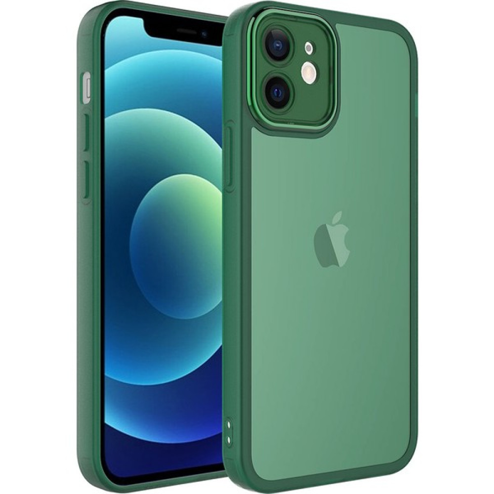 MobaxAksesuar Apple iPhone 11 Kılıf Kamera Korumalı Transparan Post Kapak - Koyu Yeşil Cep Telefonu Kılıfı Fiyatı