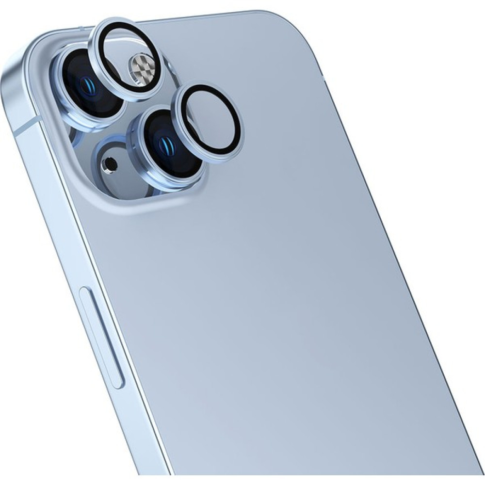 MobaxAksesuar Apple iPhone 15 Plus Işık Kırılmasını Önleyen Kamera Lens Koruyucu Cl-13 - Blue - iP 15 Plus Cep Telefonu Ekran Koruyucusu Fiyatı