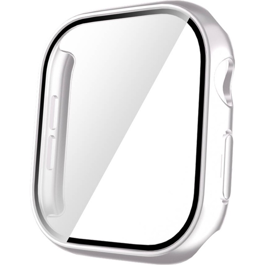 MobaxAksesuar Apple Watch 10/11 Serisi 42mm Sert PC Kasa ve Ekran Koruyucu 35 - Gümüş - App 10/11 42mm Cep Telefonu Ekran Koruyucusu Fiyatı