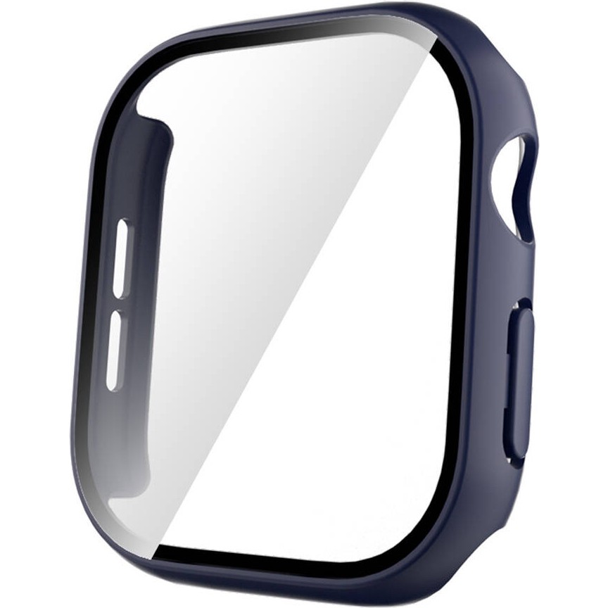 MobaxAksesuar Apple Watch 10/11 Serisi 42mm Sert PC Kasa ve Ekran Koruyucu 35 - Midnight Blue - App 10/11 42mm Cep Telefonu Ekran Koruyucusu Fiyatı