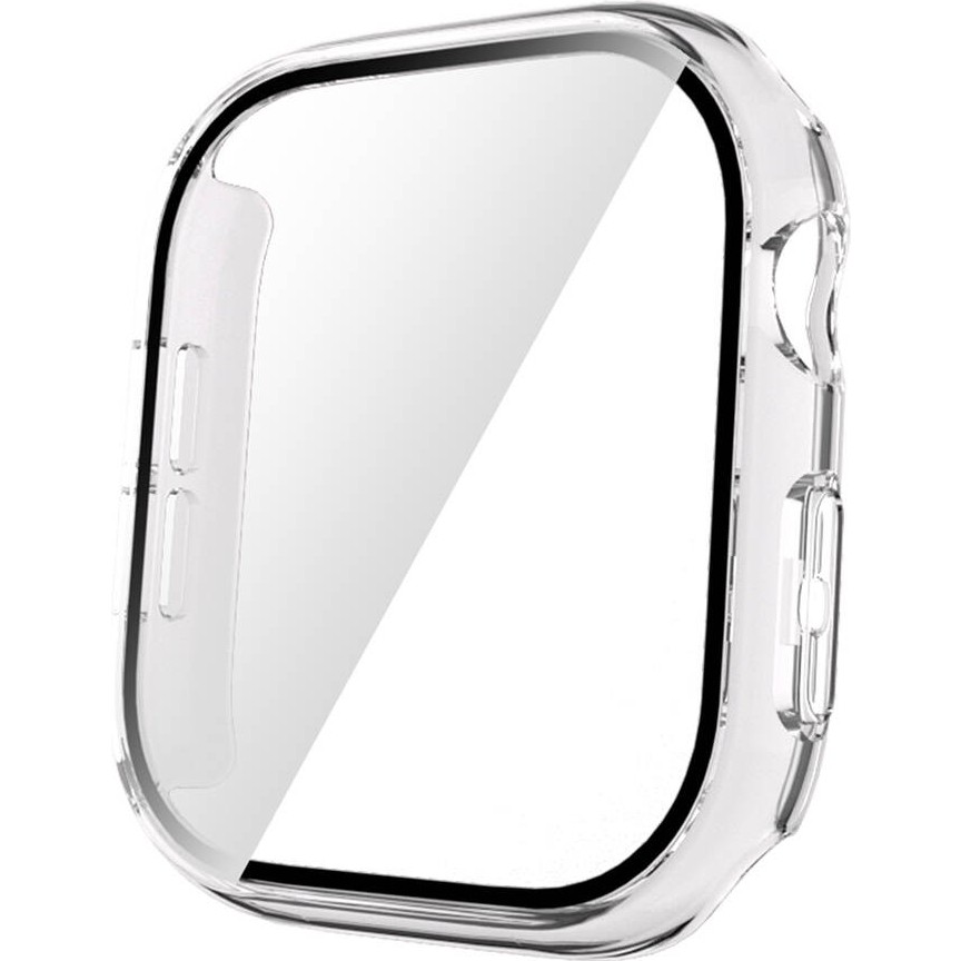 MobaxAksesuar Apple Watch 10/11 Serisi 42mm Sert PC Kasa ve Ekran Koruyucu 35 - Şeffaf - App 10/11 42mm Cep Telefonu Ekran Koruyucusu Fiyatı