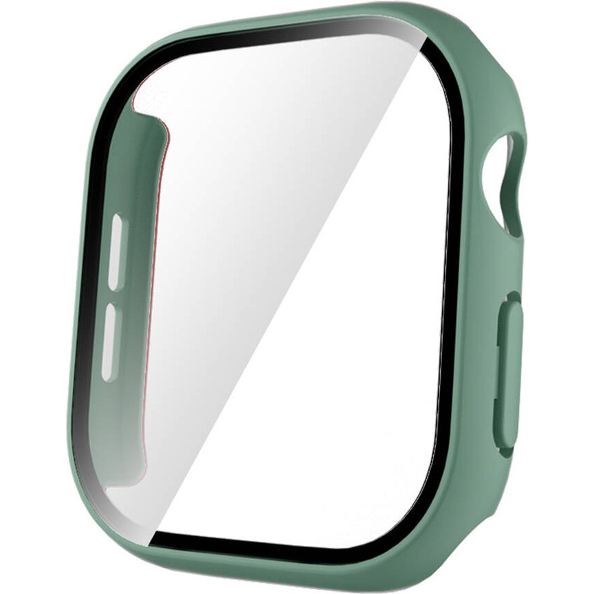 MobaxAksesuar Apple Watch 10/11 Serisi 42mm Sert PC Kasa ve Ekran Koruyucu 35 - Yeşil - App 10/11 42mm Cep Telefonu Ekran Koruyucusu Fiyatı