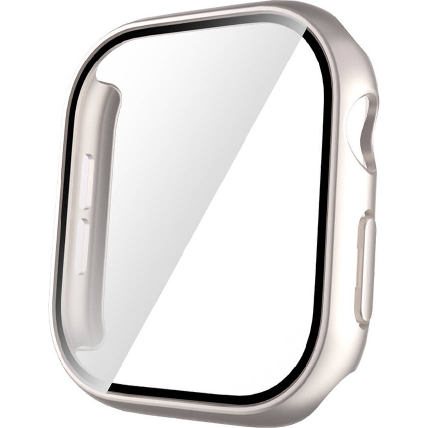 MobaxAksesuar Apple Watch 10/11 Serisi 46mm Sert PC Kasa ve Ekran Koruyucu 35 - App 46mm - Starlight Cep Telefonu Ekran Koruyucusu Fiyatı
