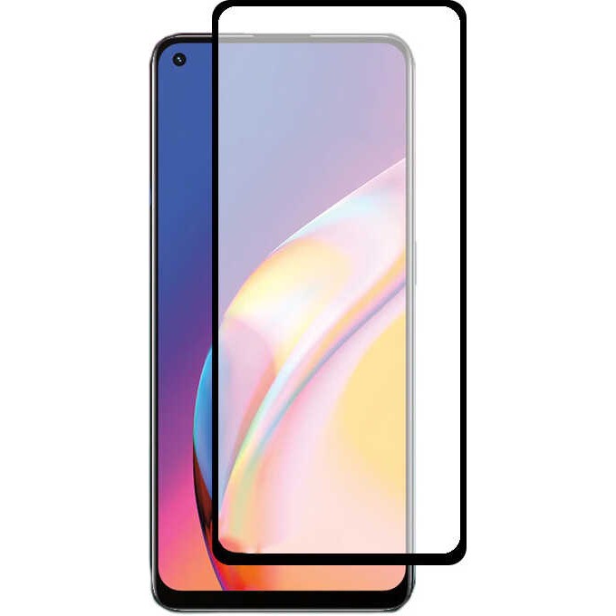 MobaxAksesuar Oppo A96 4g Davin 5d Cam Ekran Koruyucu - Siyah Cep Telefonu Ekran Koruyucusu Fiyatı