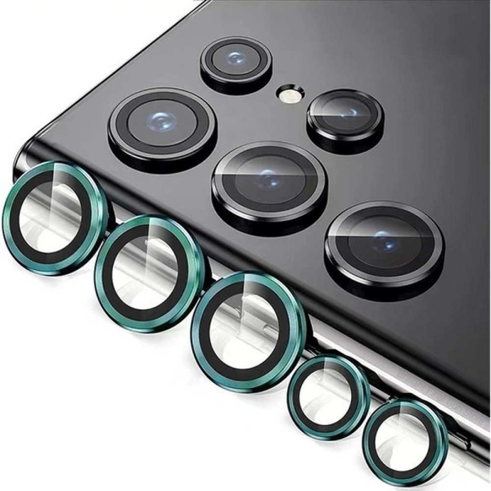 MobaxAksesuar Samsung Galaxy S22 Ultra Kamera Lens Koruyucu Lens Lens Koruyucu Sm - Yeşil - Glx S22 Ultra Cep Telefonu Ekran Koruyucusu Fiyatı