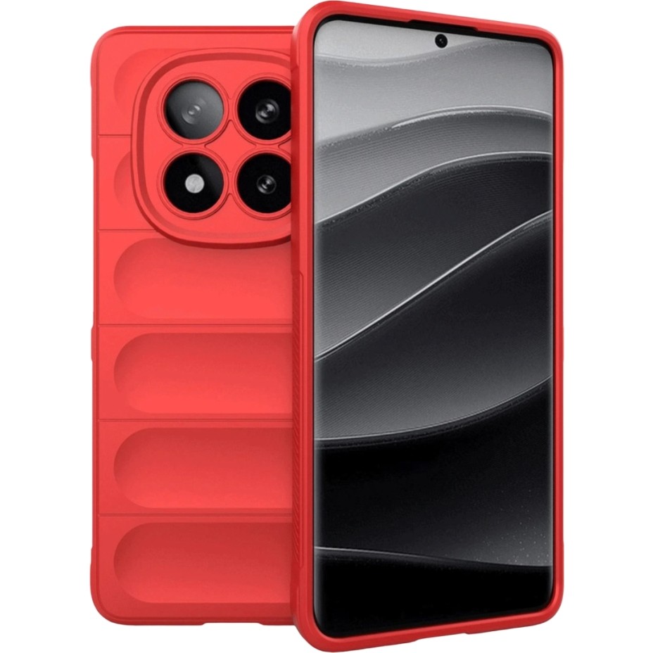 MobaxAksesuar Xiaomi Redmi Note 15 4g / Poco M8 Kılıf Elde Tutma Kolaylıkla Kaydırmaz Kenar Line Dizayn Optietnik Kapak - Kırmızı - Redmi Note15 4G Cep Telefonu Kılıfı Fiyatı