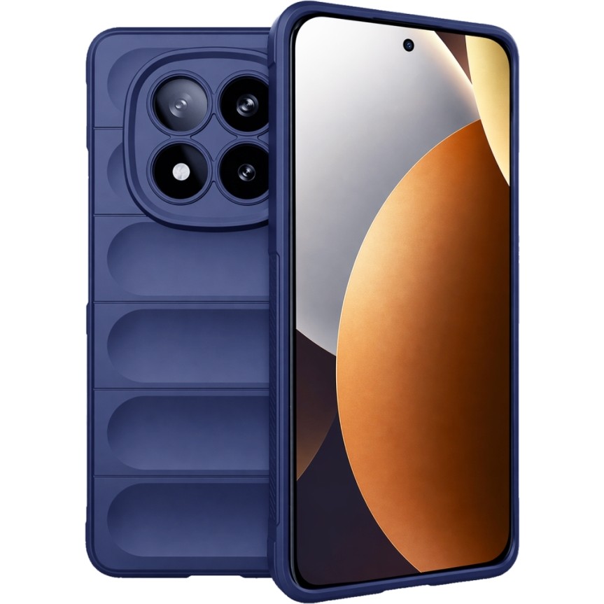 MobaxAksesuar Xiaomi Redmi Note 15 Pro 5g Kılıf Elde Tutma Kolaylıkla Kaydırmaz Kenar Line Dizayn Optietnik Kapak - Lacivert - Redmi Note15Pro5G Cep Telefonu Kılıfı Fiyatı
