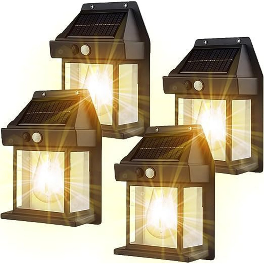 Mobee 4 Adet 2026 Model Suya Dayanıklı Harekete Duyarlı Güneş Enerjili Solar LED Dış Mekan bahçe lambası - Siyah Diğer Fiyatı