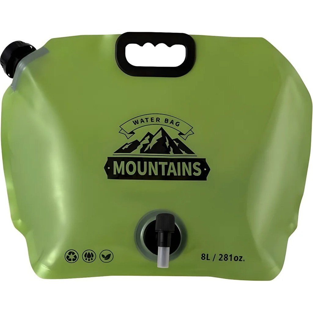Mobee 8l Katlanabilir Su Kabı Musluklu Taşınabilir Kamp Su Bidonu Piknik Outdoor Su Tankı MKMP-0046 Diğer Fiyatı