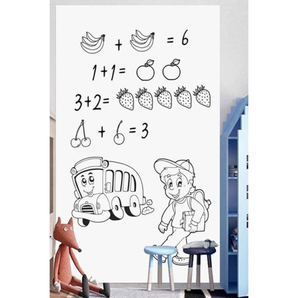 Mobee Duvara Yapışan Yapışkanlı Beyaz Yazı Tahtası Sticker Board Eğitici Oyuncak Fiyatı