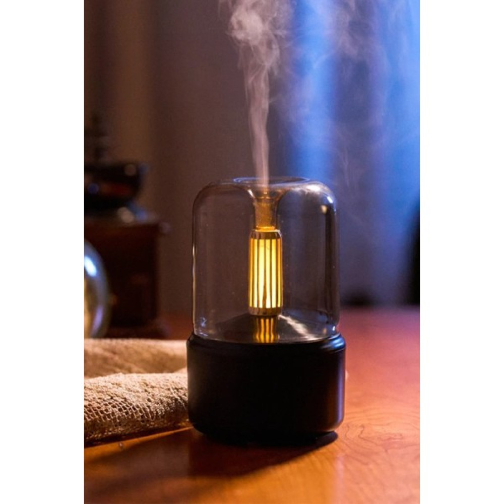 Mobee Silindir Model Ledli Hava Nemlendirici Dekoratif Buhar Koku Püskürtücü Buhar Makinesi Humidifier Hava Temizleme - Nemlendirme Cihazları Fiyatı