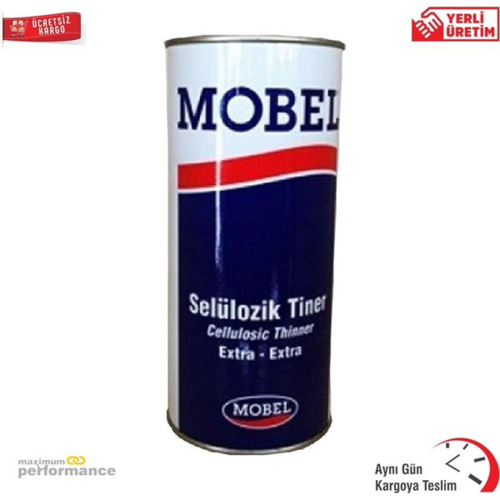Mobel Selülozik Tiner 1/1 Litre Boya Malzemeleri Fiyatı