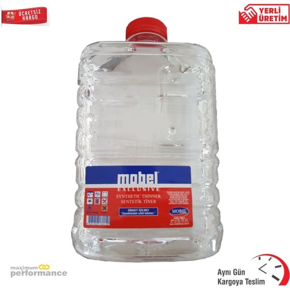 Mobel Sentetik Tiner 2,5 Litre 1.950 Gram Boya Malzemeleri Fiyatı