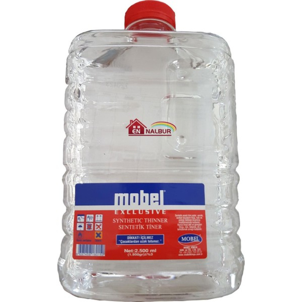 Mobel Sentetik Tiner 2500 Ml Boya Malzemeleri Fiyatı