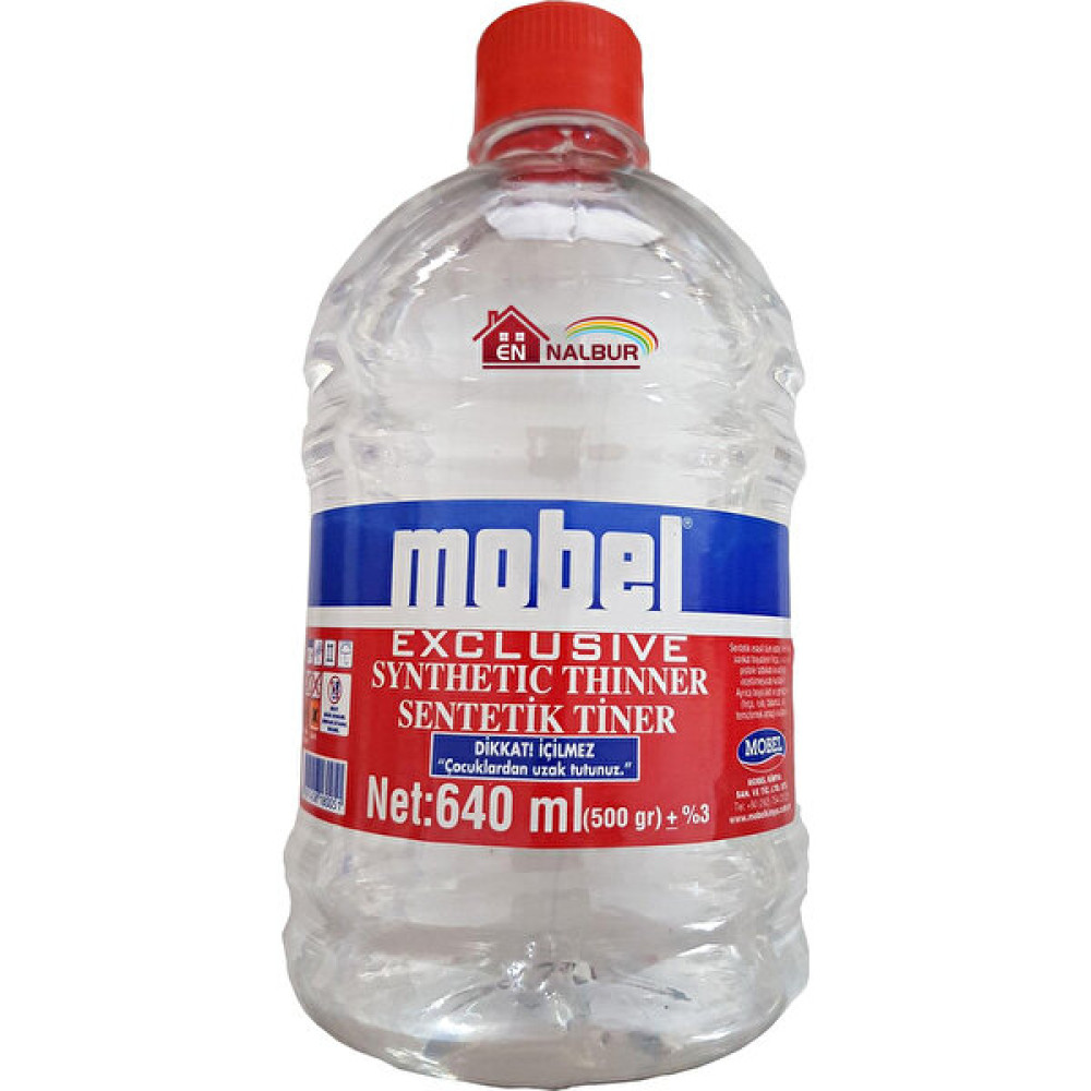 Mobel Sentetik Tiner 640 Ml Boya Malzemeleri Fiyatı