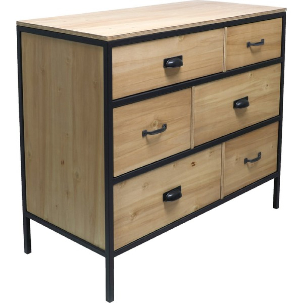 Mobelgenuss Chicago Şifonyer Ceviz Şifonyer Fiyatı