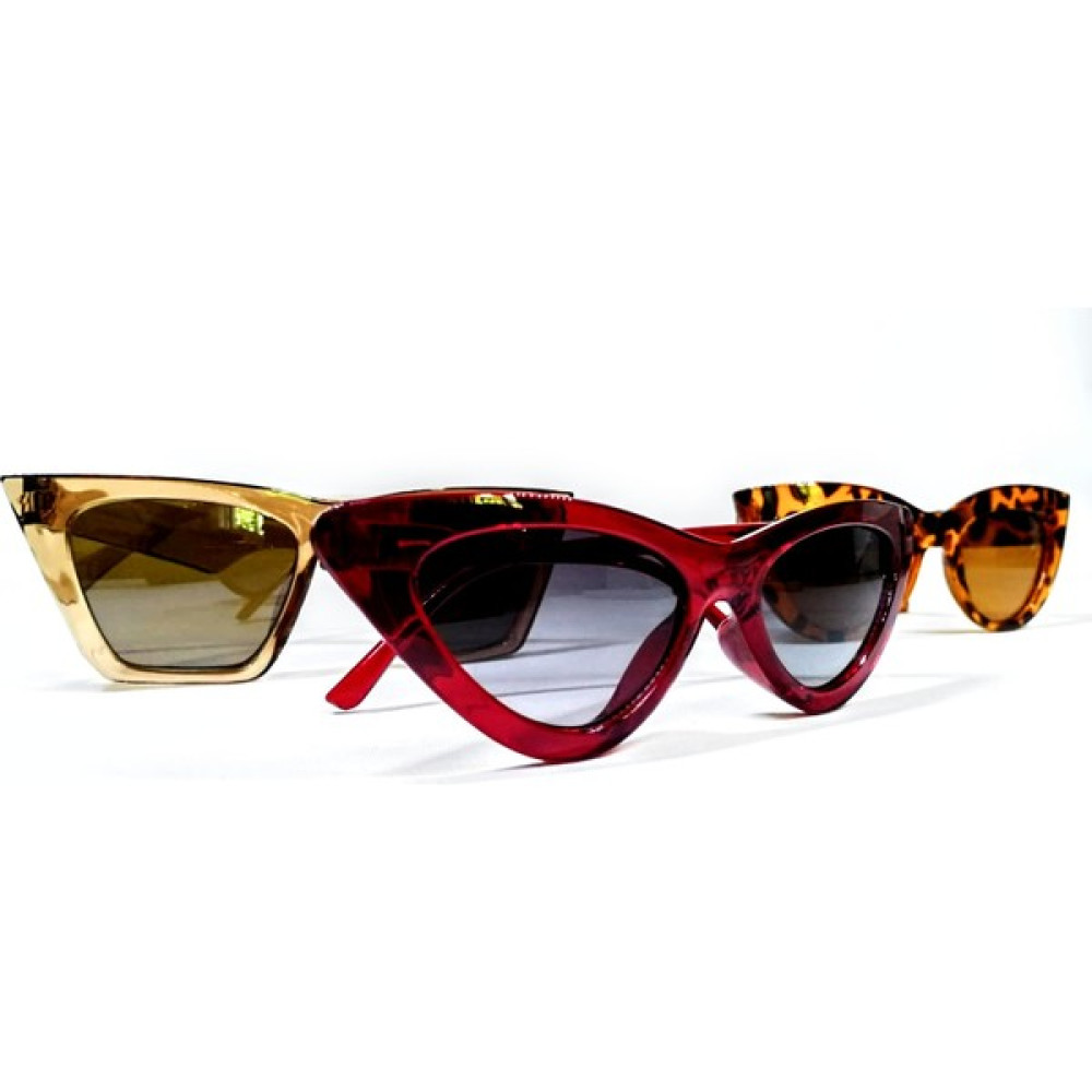 Mobgift 3'lü Cat Eye Dörtgen Güneş Gözlüğü (Şeffaf Konyak) - Cat Eye Oval Güneş Gözlüğü (Leopar) - Cat Eye Retro Güneş Gözlüğü (Şeffaf Bordo) Kadın Güneş Gözlükleri Fiyatı