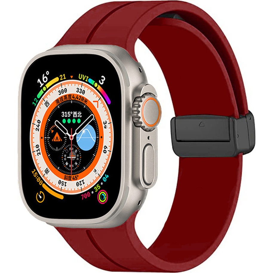 Mobicas Apple Watch Ultra 3 (49MM) Uyumlu Metal Tokalı Silikon Kordon-84 Mürdüm SSD / Solid State Drive Fiyatı