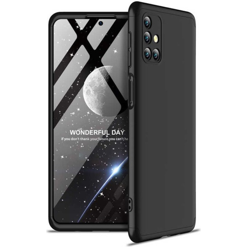 Mobicas Galaxy M31S Için Üç Parçalı Ays Sert Silikon Kapak Siyah Cep Telefonu Kılıfı Fiyatı