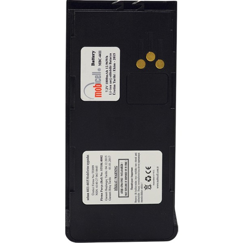 Mobicell 4411 - 4415 - 4417 Telsiz Bataryası 3250 Mah Li Ion Telsiz Telefon Fiyatı