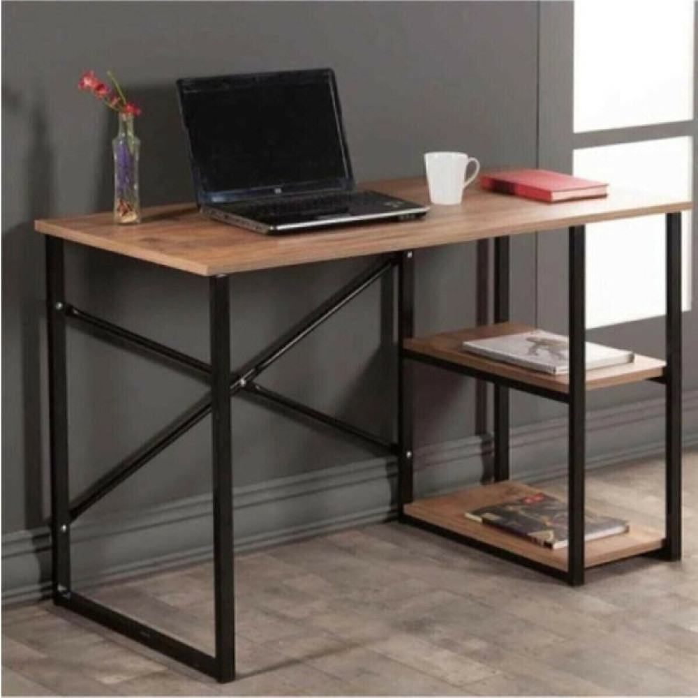 Mobigoom Çalışma Masası - 60 x 120 cm - Ceviz Çalışma Masası Fiyatı