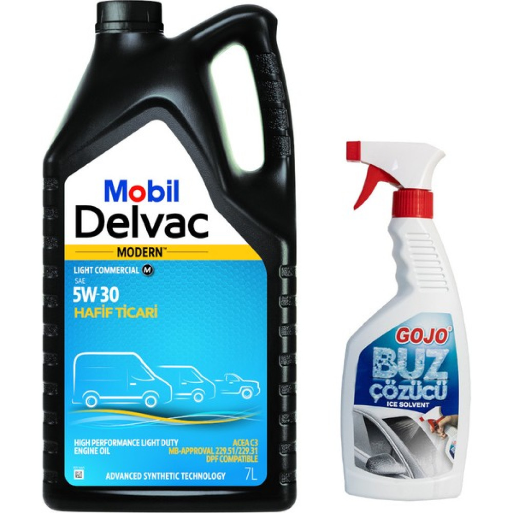 Mobıl Delvac Modern Lc M 5W-30 Hafif Ticari Motor Yağı 7 Litre ( Üretim Yılı: 2023 ) Motor Yağı Fiyatı