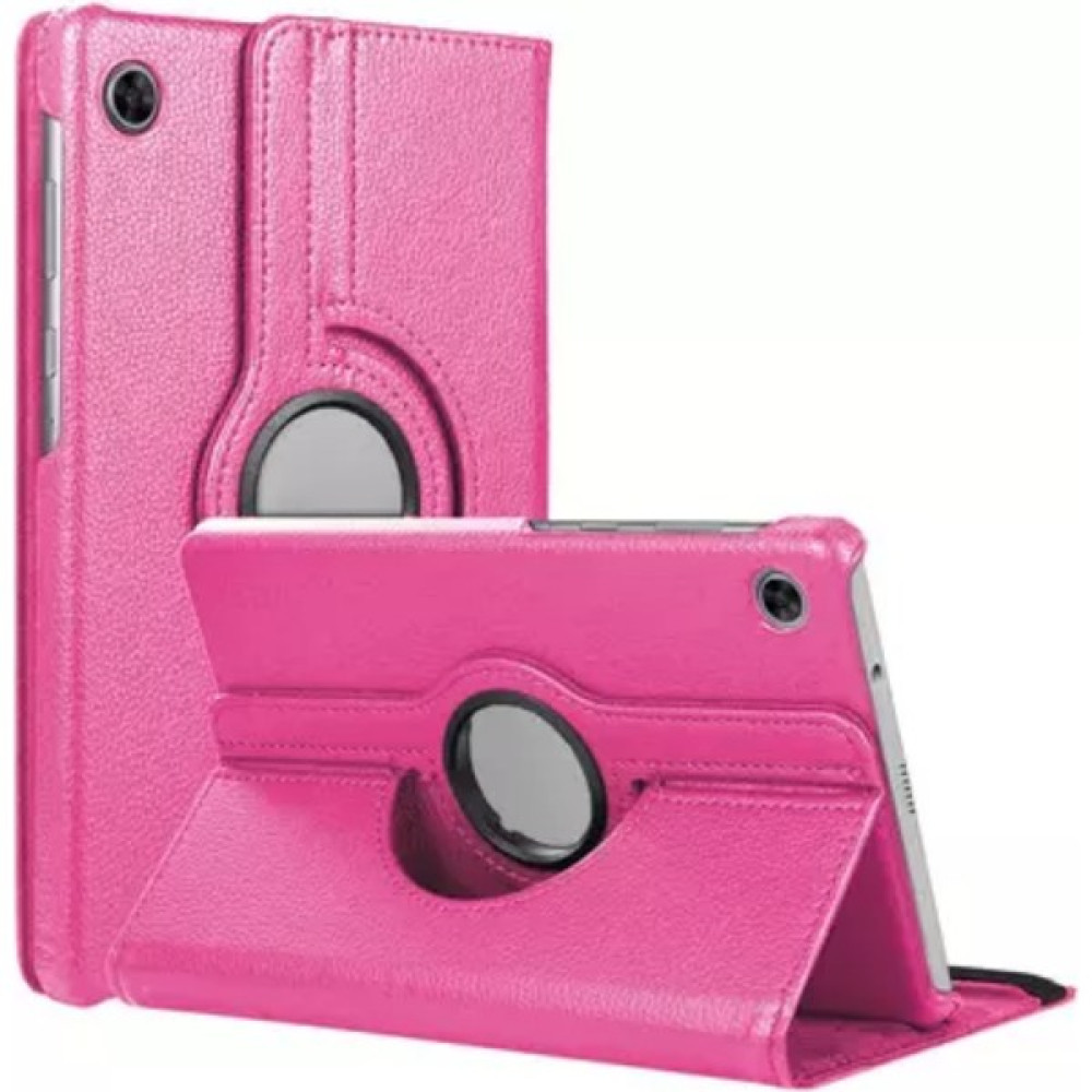 Mobil Mix Samsung Galaxy Tab A9 Tlp Kılıf Dönebilen Standlı 360 Tablet Kılıfı - Pembe Tablet Kılıfı Fiyatı