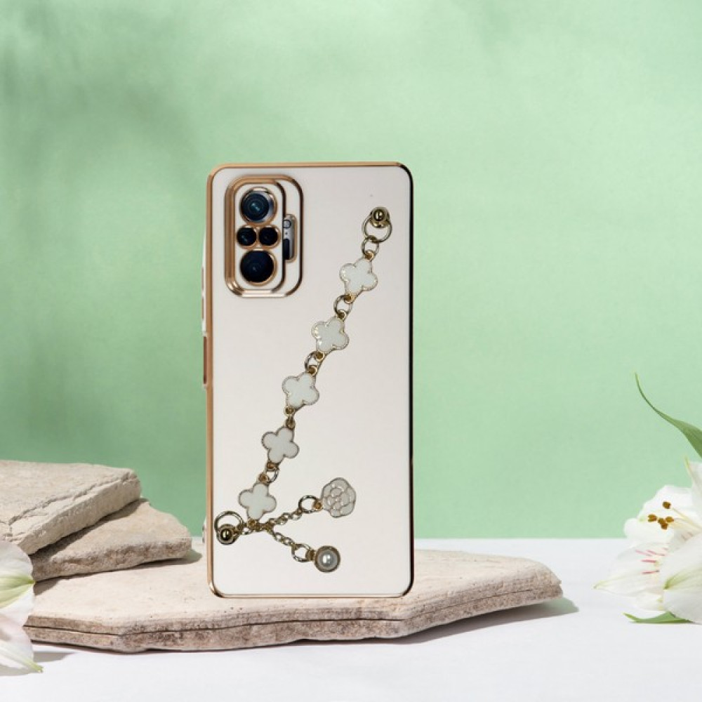 Mobil Mix Xiaomi Redmi Note 10 Pro Max Tlp Elçek Şanzelize Kılıf - Beyaz Cep Telefonu Kılıfı Fiyatı