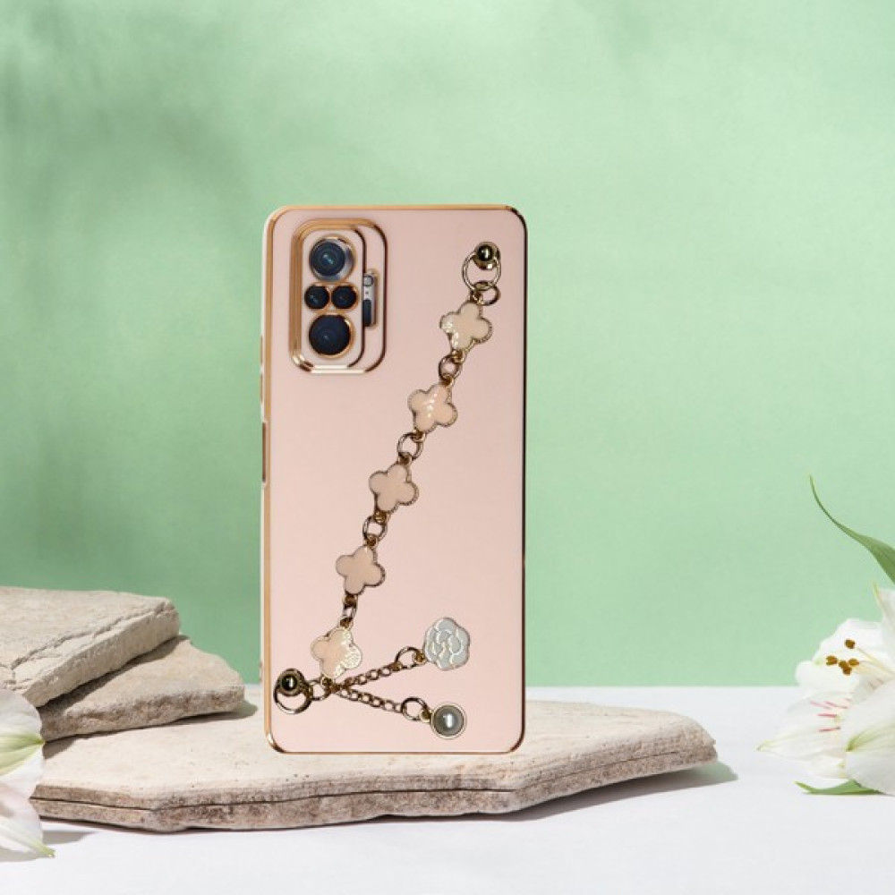 Mobil Mix Xiaomi Redmi Note 10 Pro Max Tlp Elçek Şanzelize Kılıf - Rose - Gold Cep Telefonu Kılıfı Fiyatı