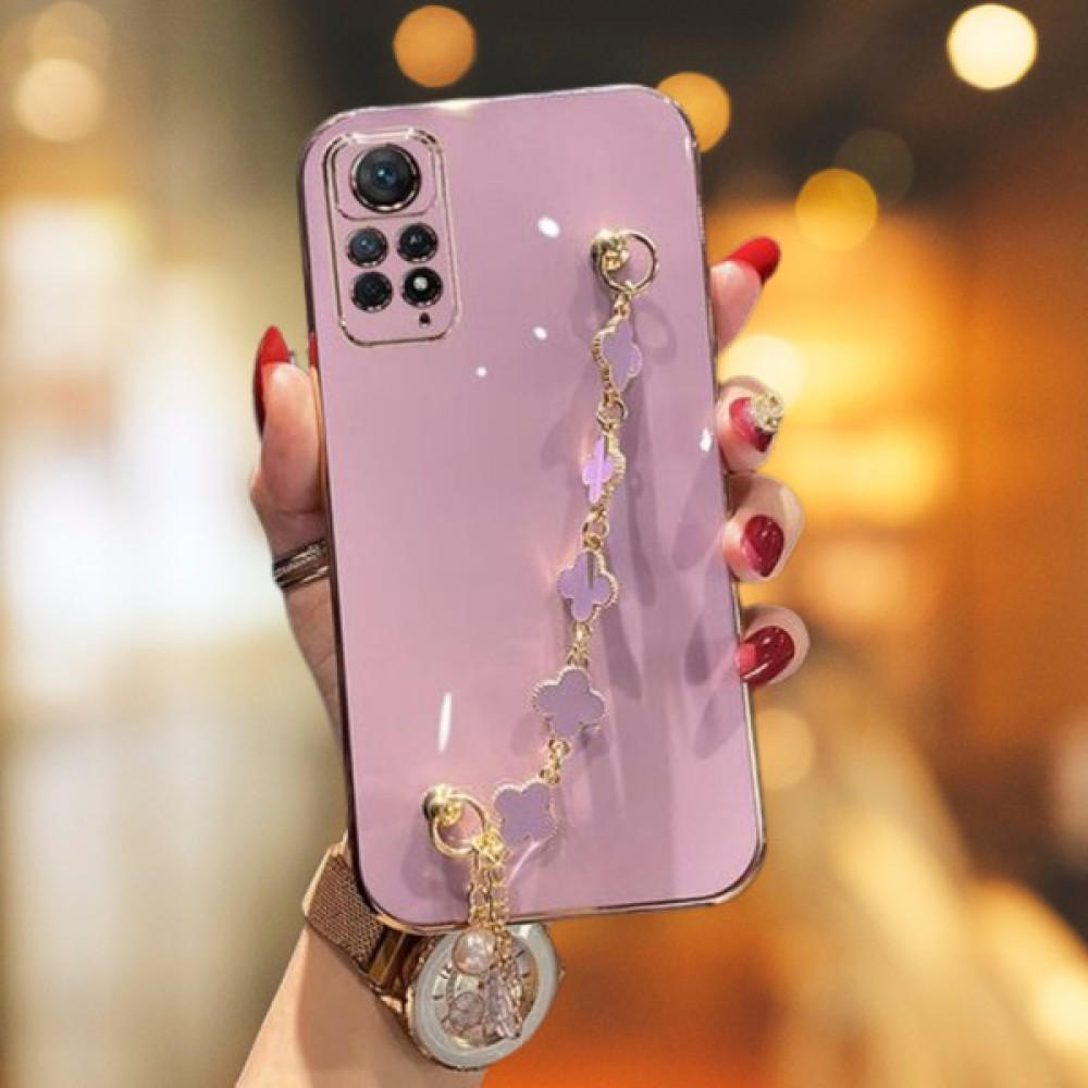 Mobil Mix Xiaomi Redmi Note 11 Pro Tlp Elçek Şanzelize Kılıf - Lila Cep Telefonu Kılıfı Fiyatı