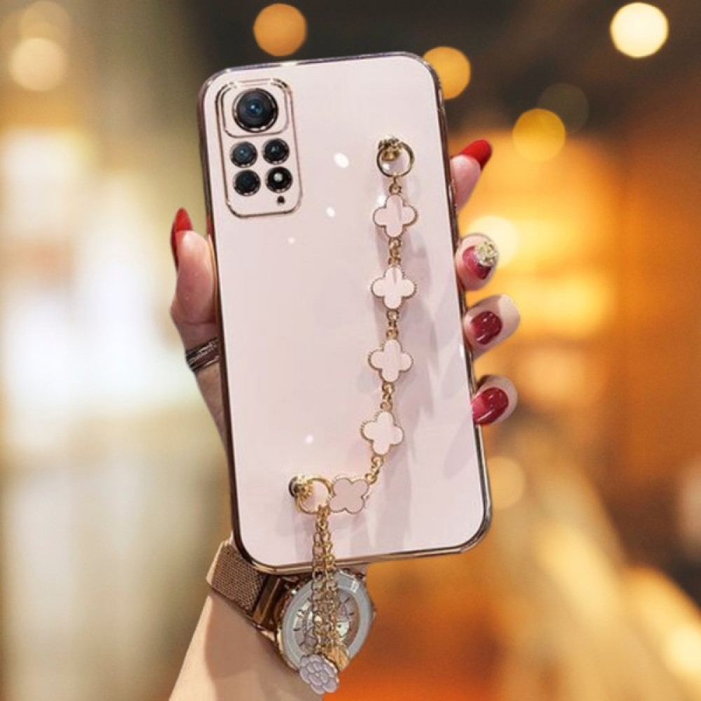 Mobil Mix Xiaomi Redmi Note 12 Pro 4g Tlp Elçek Şanzelize Kılıf - Rose - Gold Cep Telefonu Kılıfı Fiyatı