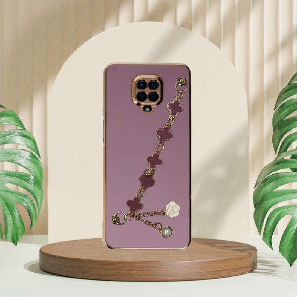 Mobil Mix Xiaomi Redmi Note 9 Pro Max Tlp Elçek Şanzelize Kılıf - Lila Cep Telefonu Kılıfı Fiyatı