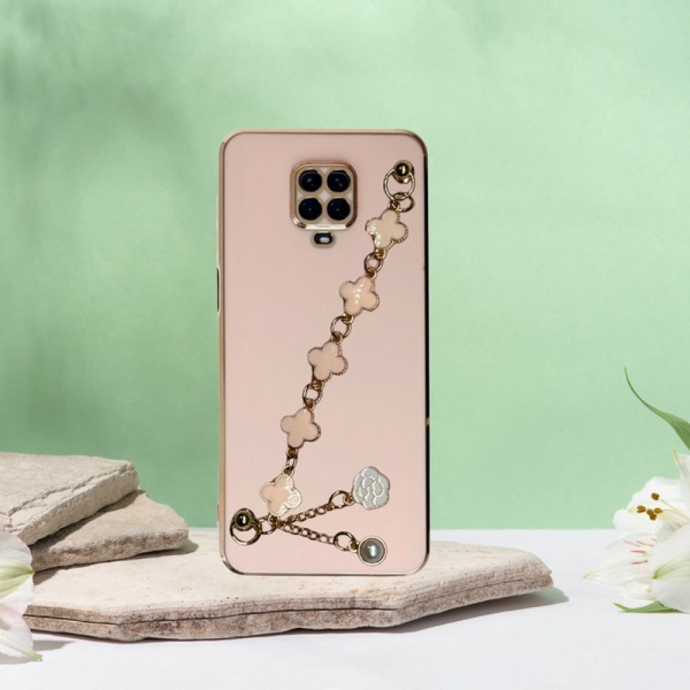 Mobil Mix Xiaomi Redmi Note 9 Pro Max Tlp Elçek Şanzelize Kılıf - Rose - Gold Cep Telefonu Kılıfı Fiyatı