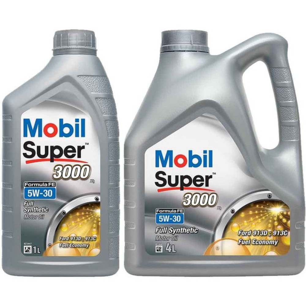 Mobil Super 3000 X1 Formula Fe 5W30 Motor Yağı 4 L + 1 L ( Üretm Yılı: 2023 ) Motor Yağı Fiyatı