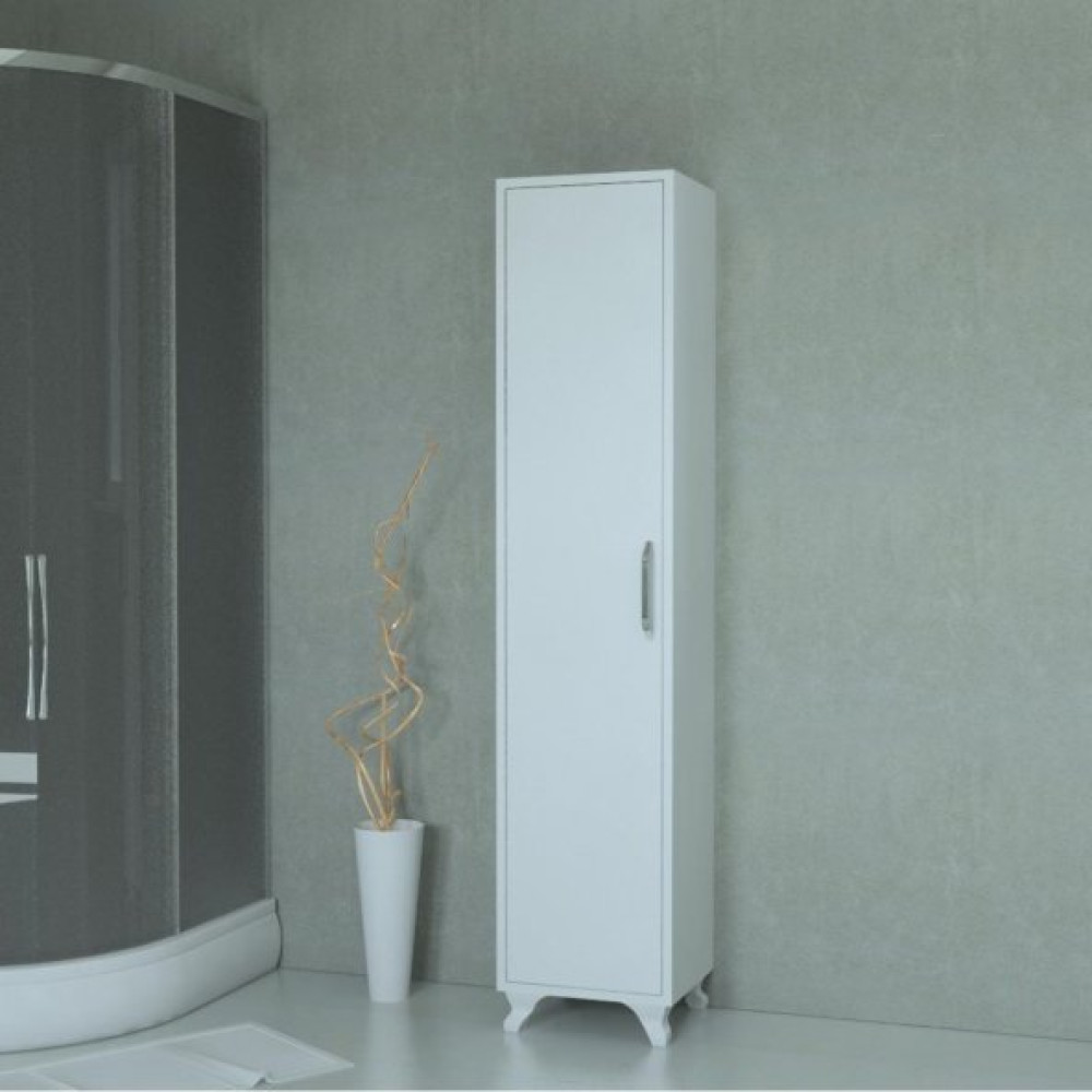 Mobilique Cok Amacli Beyaz Banyo Boy Dolabi Banyo Dolabı / Mobilyası Fiyatı