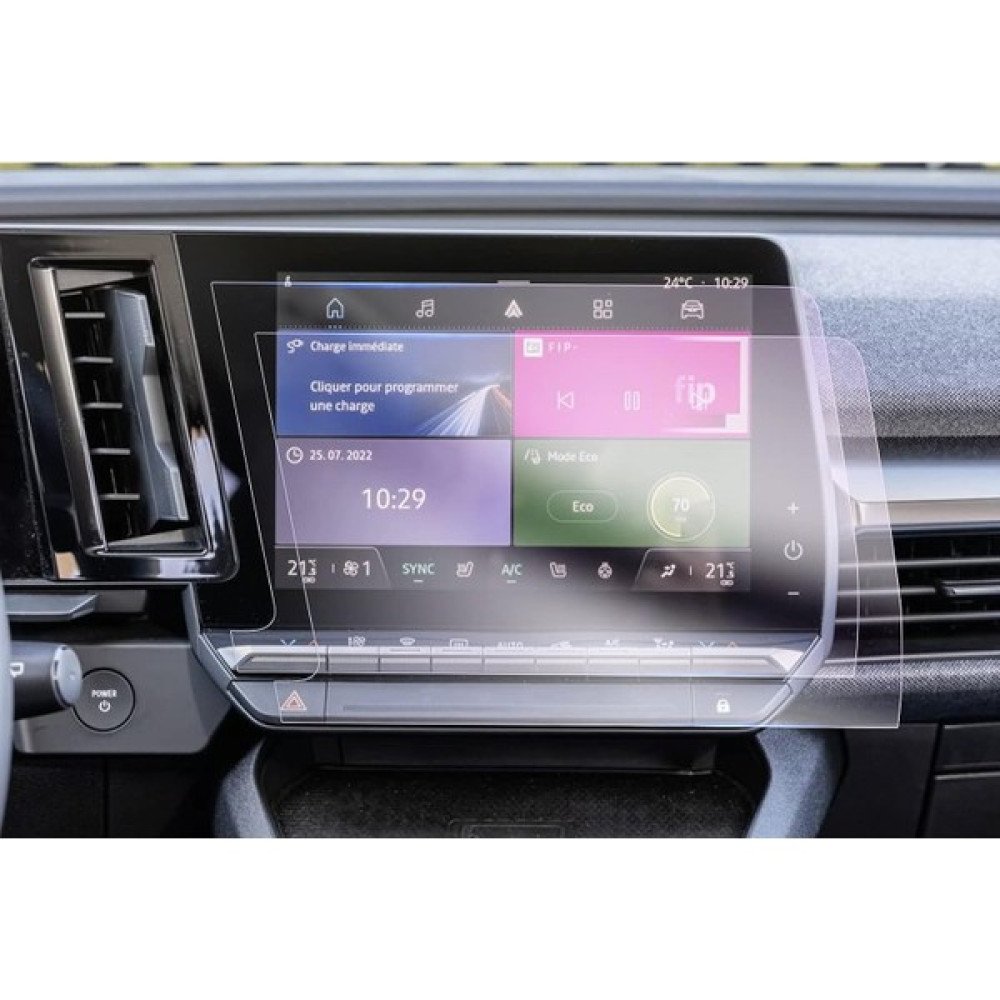 Mobilite Renault Megane E-Tech Uyumlu Multimedya ve Gösterge Panel Nano Ekran Koruyucu Oto Teypleri Fiyatı