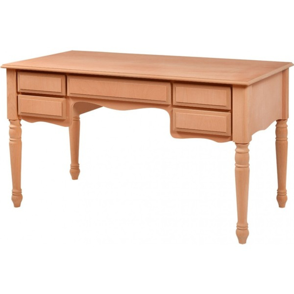 Mobilya Baba Allydah Lale Çalışma Masası Cilasız Ham - 140 x 70 x 80 cm - Naturel Çalışma Masası Fiyatı