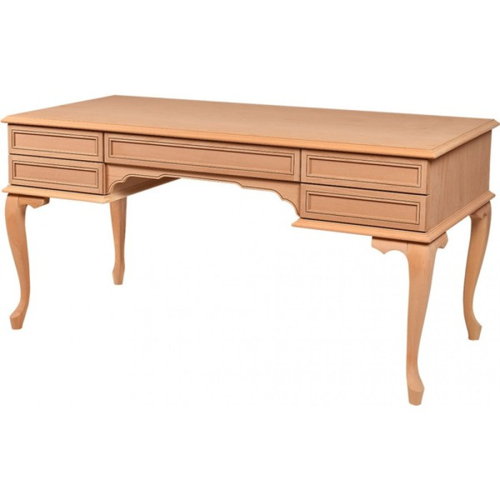 Mobilya Baba Edrian Lükens Çizgi Çalışma Masası 140’LIKCILASIZ Ham - 140 x 74 x 80 cm - Naturel Çalışma Masası Fiyatı