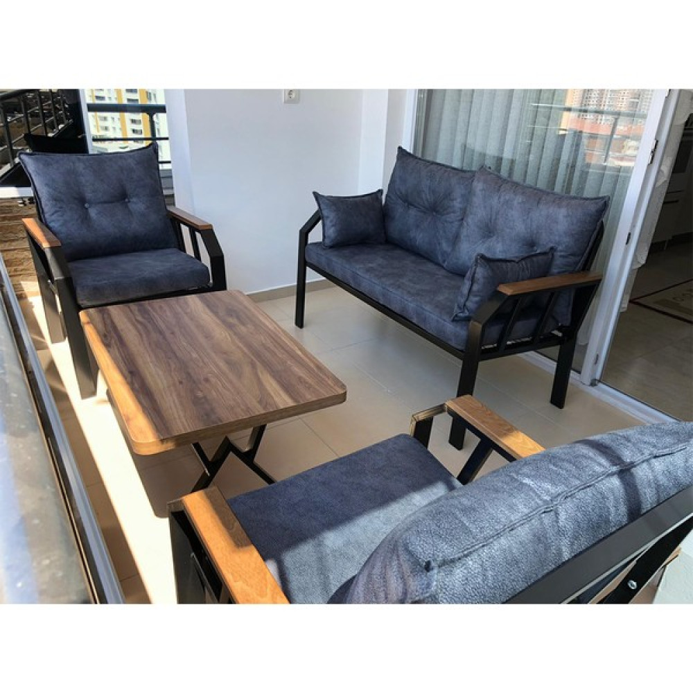 Mobilya Bazarı Holiday Bahçe Mobilyası (Salon, Balkon, Cafe Ofis) 2+1+1+Sehpa Bahçe Mobilyası Takımı Fiyatı
