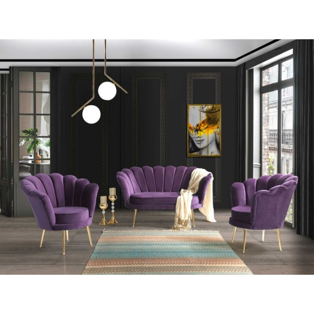 Mobilya Bazarı Inci Mürdüm 2+1+1 Çay Seti, Koltuk Takımı (Salon, Balkon, Cafe Ofis) Koltuk Takımı / Seti Fiyatı