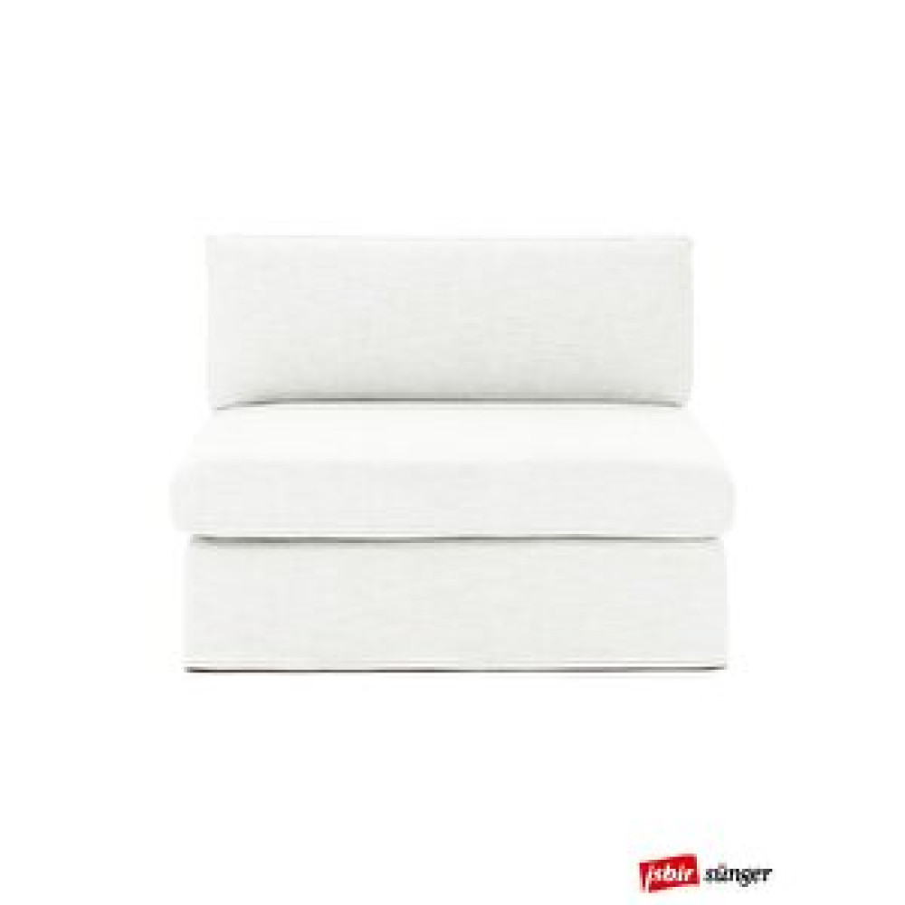 Mobilya Depom Mode Siesta Pro Kuş Tüyü Orta Modül Kırık Beyaz Keten Kumaş İşbir Sünger Beyaz Tekli Koltuk & Berjer Fiyatı