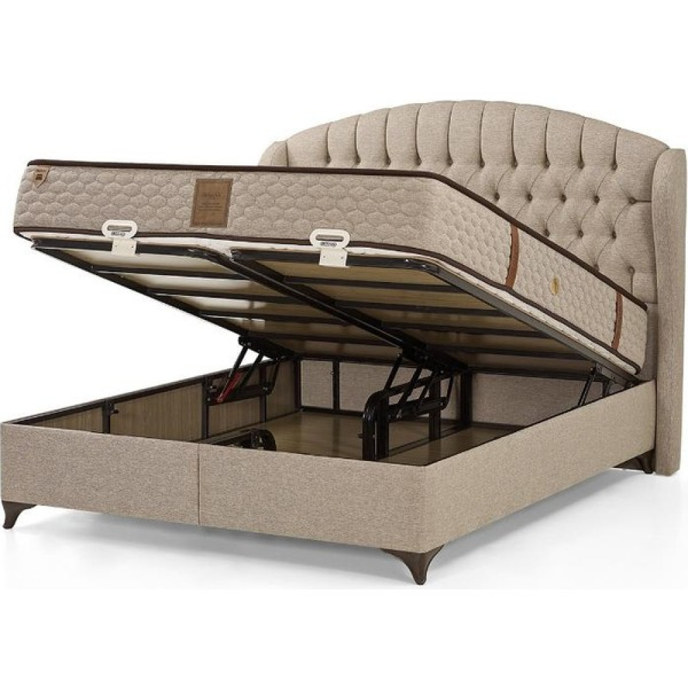 Mobilya Dükkanım Md Merlin 100X200 Tek Kişilik Baza, Başlık Seti GM1169 - Renkli - 100 x 200 cm Baza Fiyatı