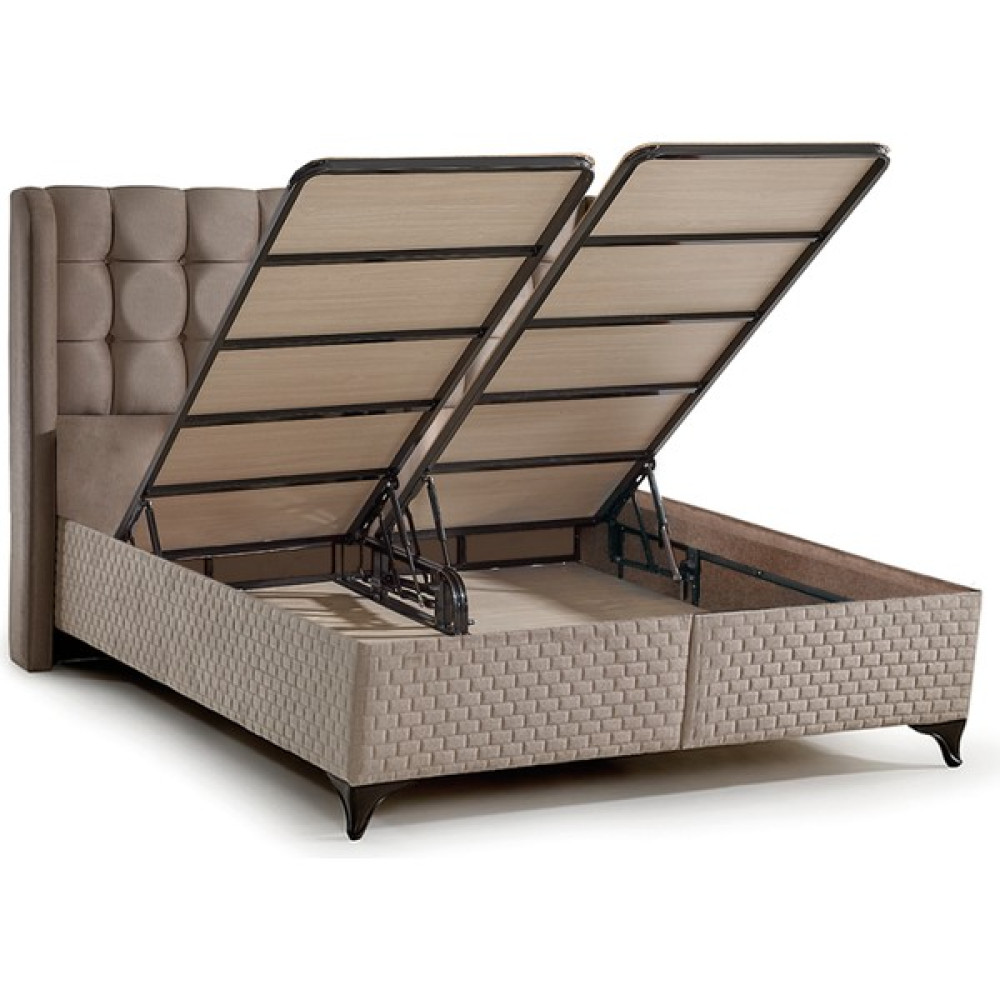 Mobilya Dükkanım Md Panama 180X200 Çift Kişilik Baza, Başlık Seti GM1112 - Renkli - 180 x 200 cm Baza Fiyatı
