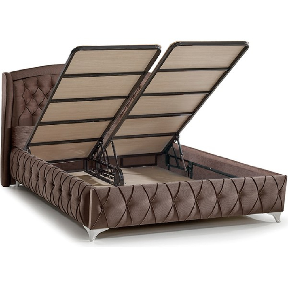 Mobilya Dükkanım Md Siola 150X200 Çift Kişilik Baza, Başlık Seti GM1103 - Renkli - 150 x 200 cm Baza Fiyatı