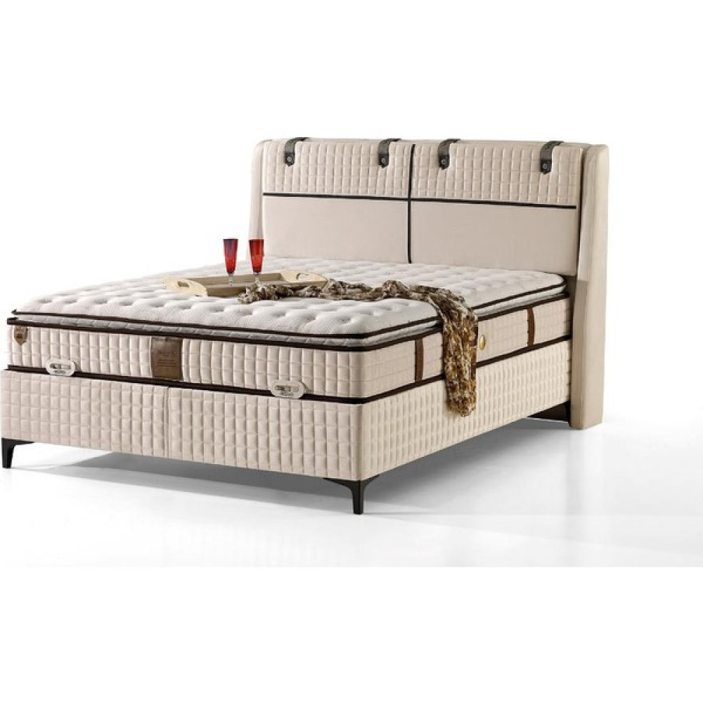 Mobilya Dükkanım Md Story 200X200 Çift Kişilik Yatak, Baza, Başlık Seti GM161 - Renkli - 200 x 200 cm Baza Fiyatı